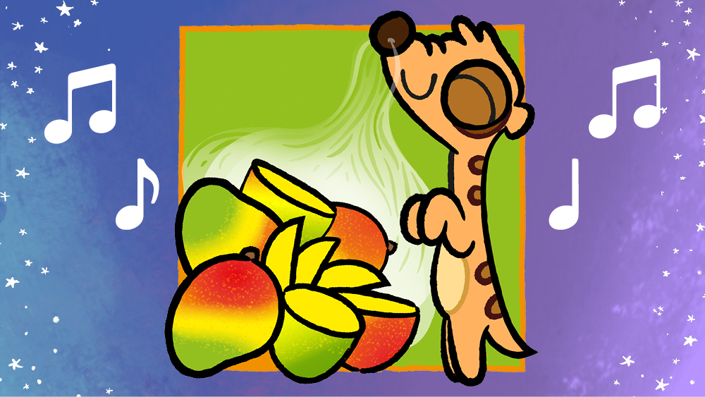 M - Meerkat Loves Mangoes